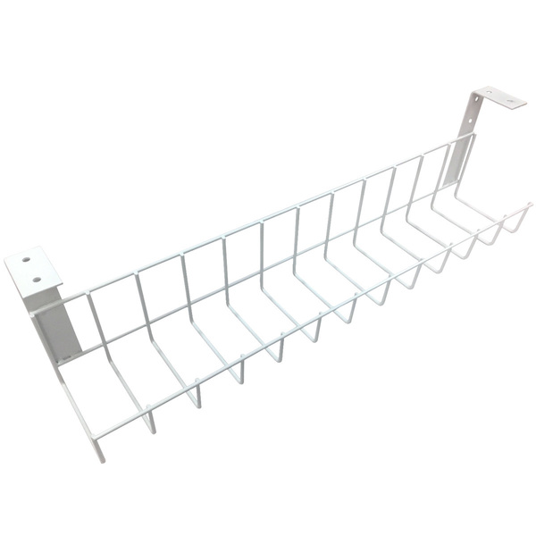 Electriduct The Basket Cable Rack Wire Mesh System - Electriduct WM-CRS-UBSK245-WT